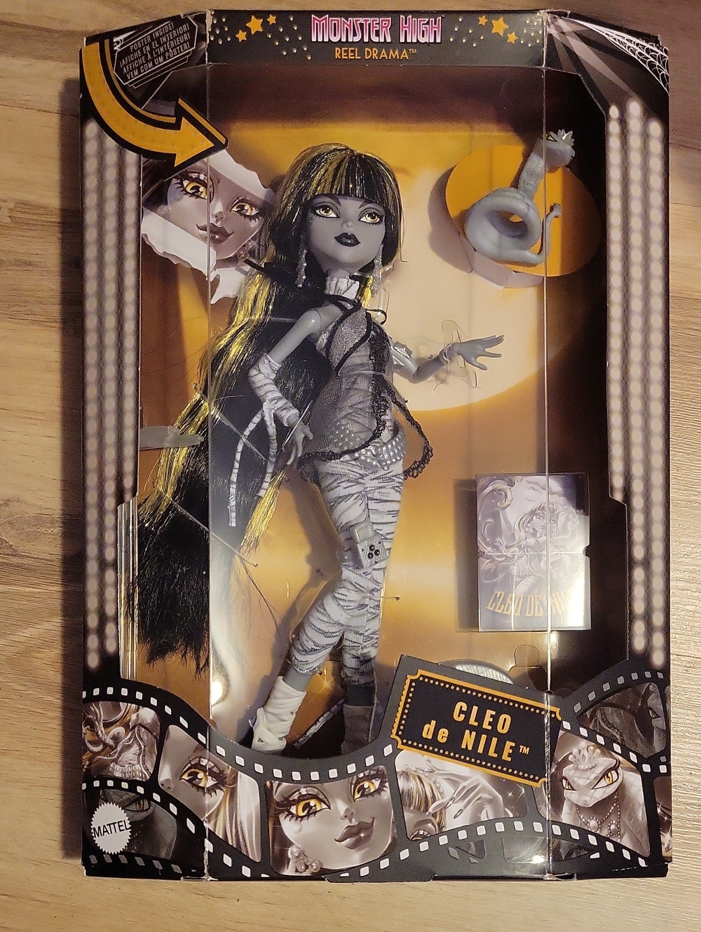 Monster HIgh Reel Drama Cleo de Nile Doll